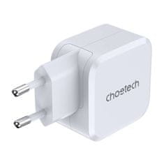 Choetech Mrežni polnilnik PD8007 USB-C PD45W Choetech EU (bel)