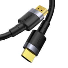 BASEUS HDMI kabel Baseus Cafule, 4K, 3D, 5 m (črno-siv)