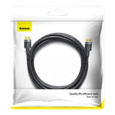 BASEUS HDMI kabel Baseus Cafule, 4K, 3D, 2 m (črno-siv)