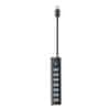 Orico Orico PW7U USB hub adapter za 7x USB 3.0 (črn)