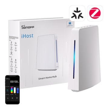 Sonoff iHost Hub WiFi, ZigBee, Bluetooth, Matter SONOFF AIBridge, 2 GB, LAN
