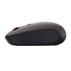 BASEUS Brezžična miška Baseus F01B Tri-Mode 2.4G BT 5.0 1600 DPI (siva)