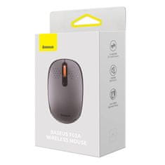BASEUS Brezžična miška Baseus F01A 2,4G 1600DPI (siva)