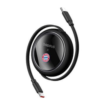 BASEUS Baseus USB-C na USB-C polnilni kabel 100 W (črn) Bayern Edition