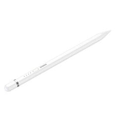 BASEUS Aktivni pisalo Baseus Smooth Writing Series z brezžičnim polnjenjem, USB-C (belo)