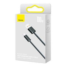BASEUS USB kabel za USB-C Baseus Dynamic Series, 100 W, 2 m (črn)