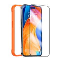 Torras Tvrdo steklo za iPhone 15 Torras InstaII Master