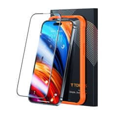 Torras Tvrdo steklo za iPhone 15 Torras InstaII Master