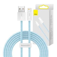 BASEUS USB kabel za Lightning Baseus Dynamic, 2,4 A, 2 m (modra)