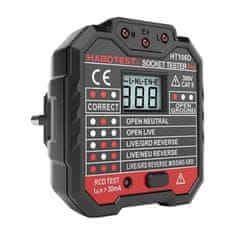 Habotest Tester vtičnic z digitalnim zaslonom Habotest HT106D