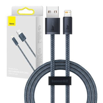 BASEUS USB kabel za Lightning Baseus Dynamic Series, 2,4 A, 1 m (siv)