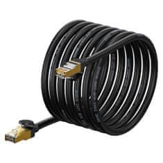 BASEUS Mrežni kabel Baseus Ethernet RJ45, 10 Gb, 8 m (črn)