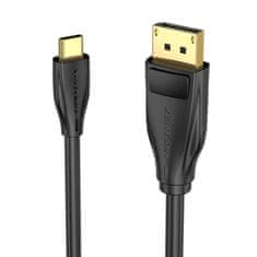 Vention USB-C kabel za DisplayPort 1.4 Vention CGYBG, 1,5 m, 8K 60 Hz/4K 120 Hz (črn)