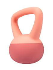 ACRAsport Soft PVC Kettlebell 1 kg, roza