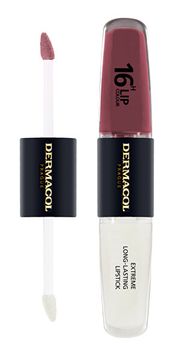 Dermacol Dolgoobstojna dvofazna barva in sijaj za ustnice 16H Lip Color ( Extreme Long-Lasting Lips tick ) 4