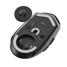 Logitech G309 Lightspeed 910-007199, črna, gaming miška