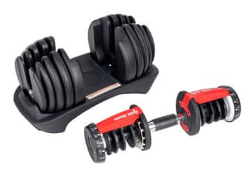ACRAsport nastavljiva uteži 24 kg Set 15 uteži v 1