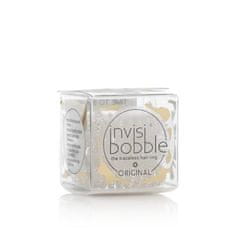 Invisibobble Original elastika za lase 3 kos Odtenek mother of chrome - stříbrná