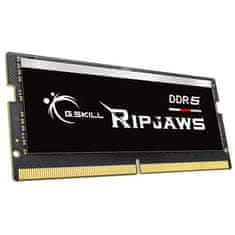 G.Skill Ripjaws 16GB (1x16GB) 5600MT/s DDR5 SO-DIMM CL40 F5-5600S4040A16GX1-RS ram pomnilnik