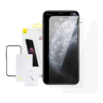 BASEUS  0,3mm Kaljeno Steklo za iPhone XS Max/11 Pro Max (2 kosa)