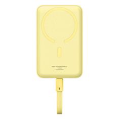 BASEUS Magnetni powerbank Baseus Magnetic Mini 10000mAh 30W MagSafe (rumen)