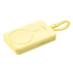 BASEUS Magnetni powerbank Baseus Magnetic Mini 10000mAh 30W MagSafe (rumen)