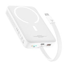 BASEUS Magnetni powerbank Baseus Mini 10000 mAh 30 W (bel) Bayern Edition