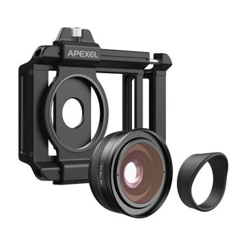 Apexel Makro objektiv 10-20x za pametni telefon / telefon Apexel ZM-100, F1.05