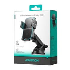 Joyroom Joyroom JR-ZS246 držalo z polnilnikom (črno)
