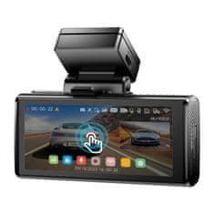 Azdome Sprednja kamera 4K, zadnja kamera 1080p in notranja kamera 1080p Azdome M580, WiFi 5GHz, GPS, G-senzor + pomnilniška kartica 64 GB