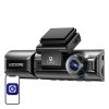Azdome Sprednja kamera 4K, zadnja kamera 1080p in notranja IR kamera, Azdome M550Pro, WiFi 5G/2,4G, GPS, G-senzor, USB mini + pomnilniška kartica 64 GB