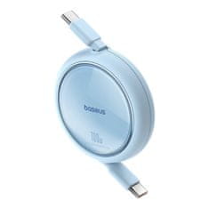 BASEUS USB-C kabel za USB-C Baseus Free2Draw, PD, 100 W, 1 m (modra)