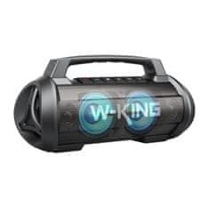 W-King Brezžični zvočnik Bluetooth W-KING D10 70W (črn)