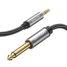 Vention Avdio kabel mini jack 3,5 mm moški na jack 6,35 mm moški Vention BCYHF 1 m