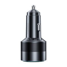 Choetech Hitri avtomobilski polnilnik Choetech 63 W Dual USB-C 45 W + USB-A 18 W (črn)