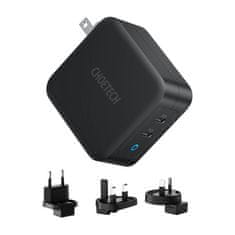 Choetech Mrežni polnilnik Choetech PD6008 2xUSB-C PD 100W GaN