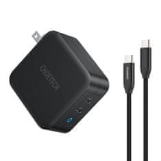 Choetech Mrežni polnilnik Choetech PD6008 2xUSB-C PD 100W GaN