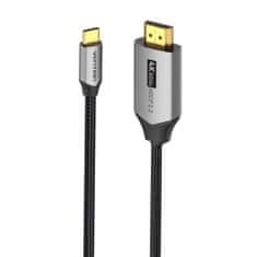 Vention USB-C kabel za HDMI 2.0 Vention CRBBF 1 m, 4K 60 Hz (črn)
