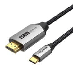 Vention USB-C kabel za HDMI 2.0 Vention CRBBH 2 m, 4K 60 Hz (črn)