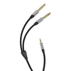 Vention Avdio kabel mini jack 3,5 mm na 2x jack 6,35 mm moški Vention BARHL 10 m