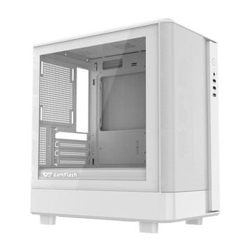 darkFlash Računalniško ohišje DARKFLASH DB330M Mesh (belo)