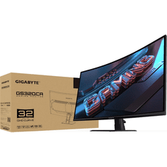 Gigabyte GS32QCA 31,5 Gaming QHD ukrivljen monitor, 2560 x 1440, 1ms, 180Hz, HDR