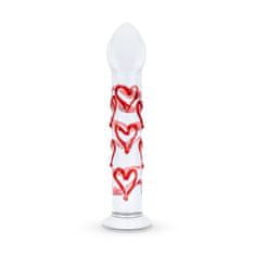 Gildo Steklen dildo Gildo - No. 30, s srčki