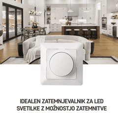 Emos Triac zatemnilnik za zatemnilne LED žarnice, bel (A6003.0)