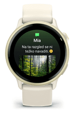 Garmin Vivoactive 6 pametna ura, belo/zlata