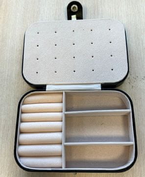 Camerazar Mali Organizator za Nakit, Plastični, 16x11x5 cm