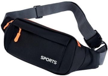 Camerazar Unisex vodoodporna torba za pas, sintetični material, 31x14x5 cm
