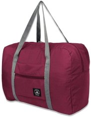 Camerazar Maxi Potovalni Organizator v bordo barvi, vodoodporen najlon, 48x32x16 cm