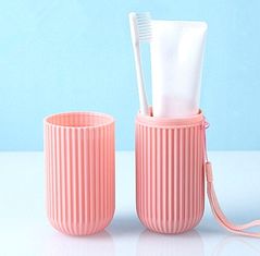 Camerazar Univerzalna potovalna torbica za zobno ščetko in pasto, plastika, 20 cm