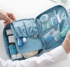 Camerazar Organizator Kozmetična Torbica za Potovanja, Najlonast Material, 22x18x9 cm, Barvne Različice